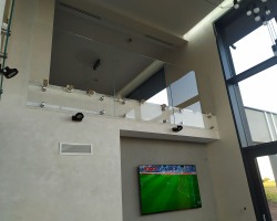 Balustrady szklane