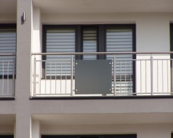 Balustrady szklane