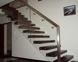 Balustrady szklane