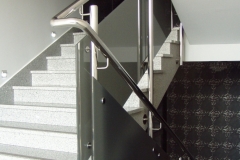 Balustrady szklane